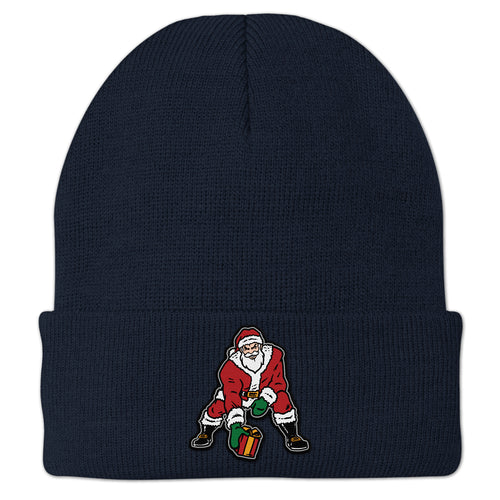 Three Point Stance Santa Cuff Knit - Chowdaheadz