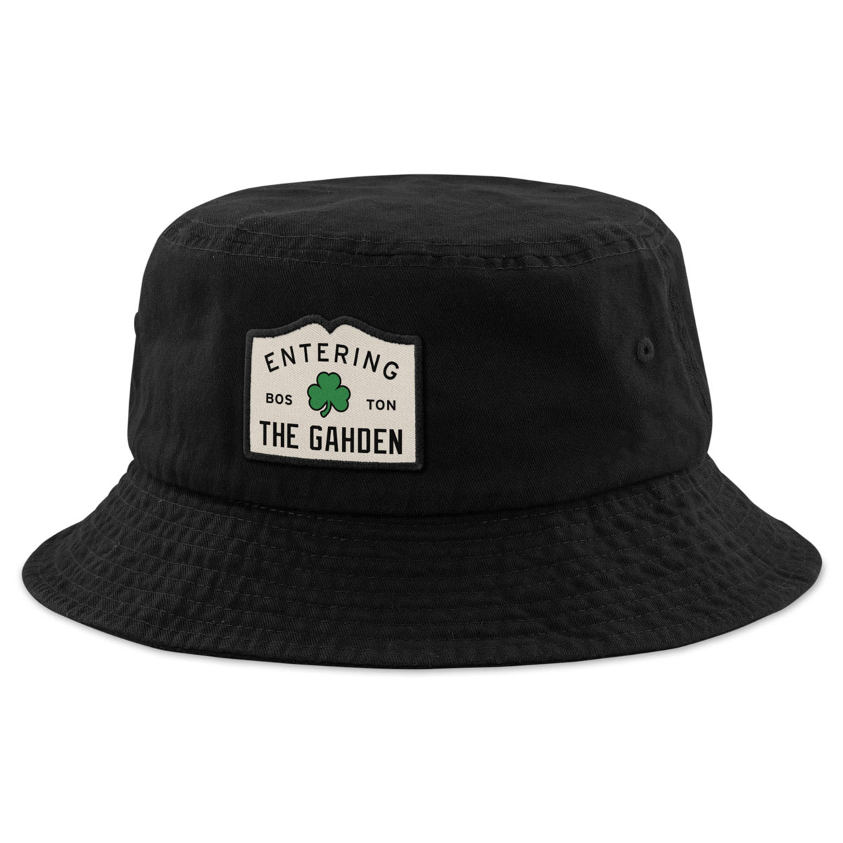 Entering The Gahden Shamrock Patch Bucket Hat - Chowdaheadz
