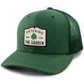 Entering The Gahden Shamrock Classic Snapback Trucker Hat - Chowdaheadz