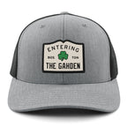 Entering The Gahden Shamrock Classic Snapback Trucker Hat