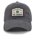 Entering The Gahden Shamrock Patch Dad Hat
