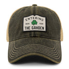 Entering The Gahden Shamrock Dirty Water Trucker Hat