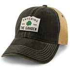 Entering The Gahden Shamrock Dirty Water Trucker Hat