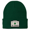 Entering The Gahden Shamrock Patch Cuff Knit - Chowdaheadz