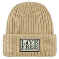 Live Free NH Bar Printed Patch Chunky Knit Winter Hat - Chowdaheadz