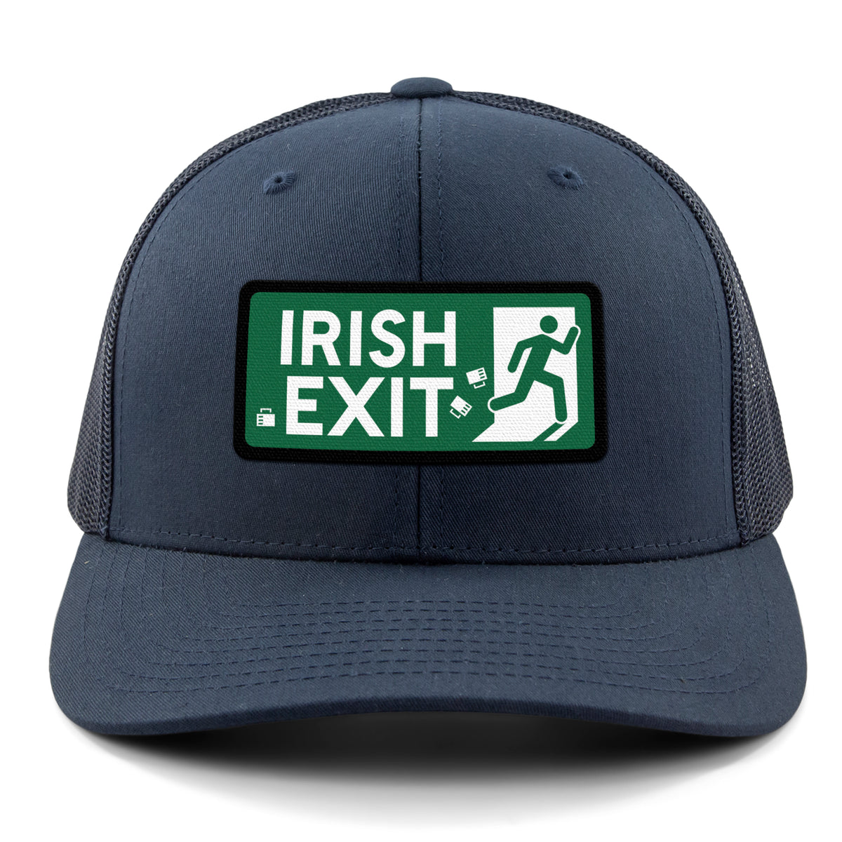 Irish Exit Classic Snapback Trucker Hat - Chowdaheadz