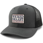 Wicked Smaaht Boston Patch Classic Snapback Trucker Hat