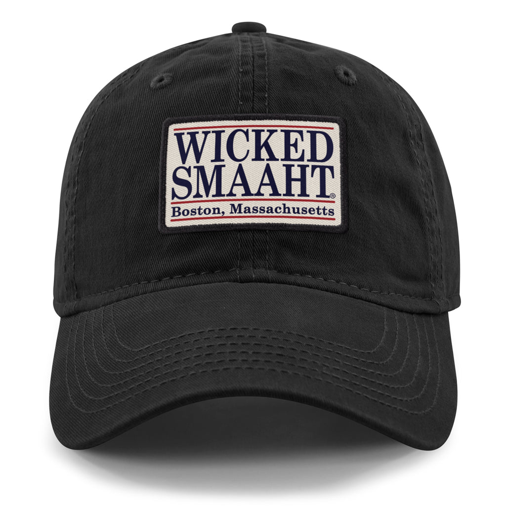 Wicked Smaaht Boston Patch Dad Hat - Chowdaheadz