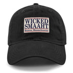 Wicked Smaaht Boston Patch Dad Hat