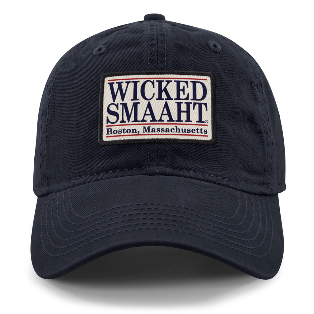 Wicked Smaaht Boston Patch Dad Hat - Chowdaheadz