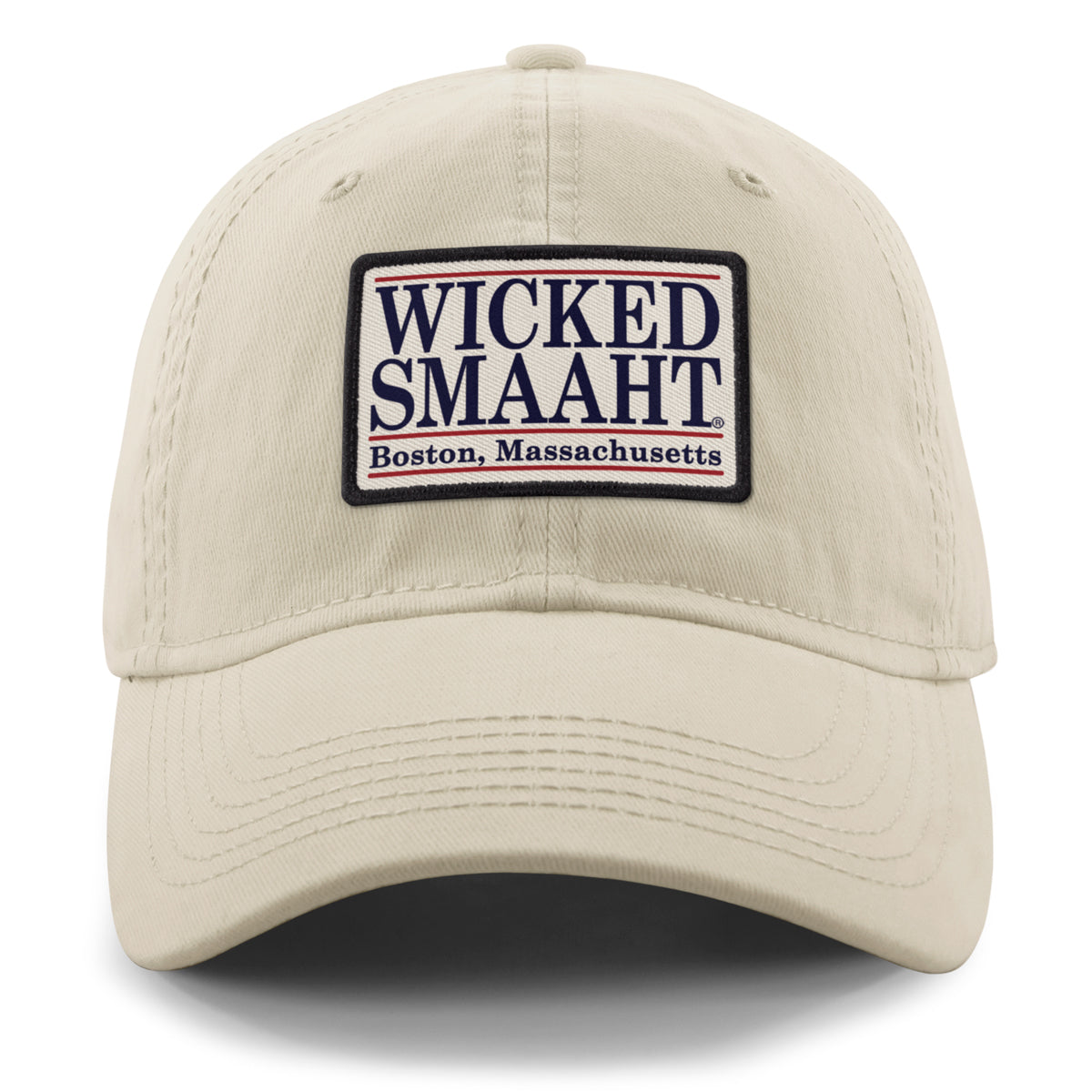 Wicked Smaaht Boston Patch Dad Hat - Chowdaheadz