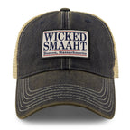 Wicked Smaaht Boston Patch Dirty Water Trucker Hat