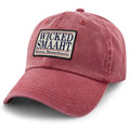 Wicked Smaaht Boston Patch Washed Dad Hat - Chowdaheadz
