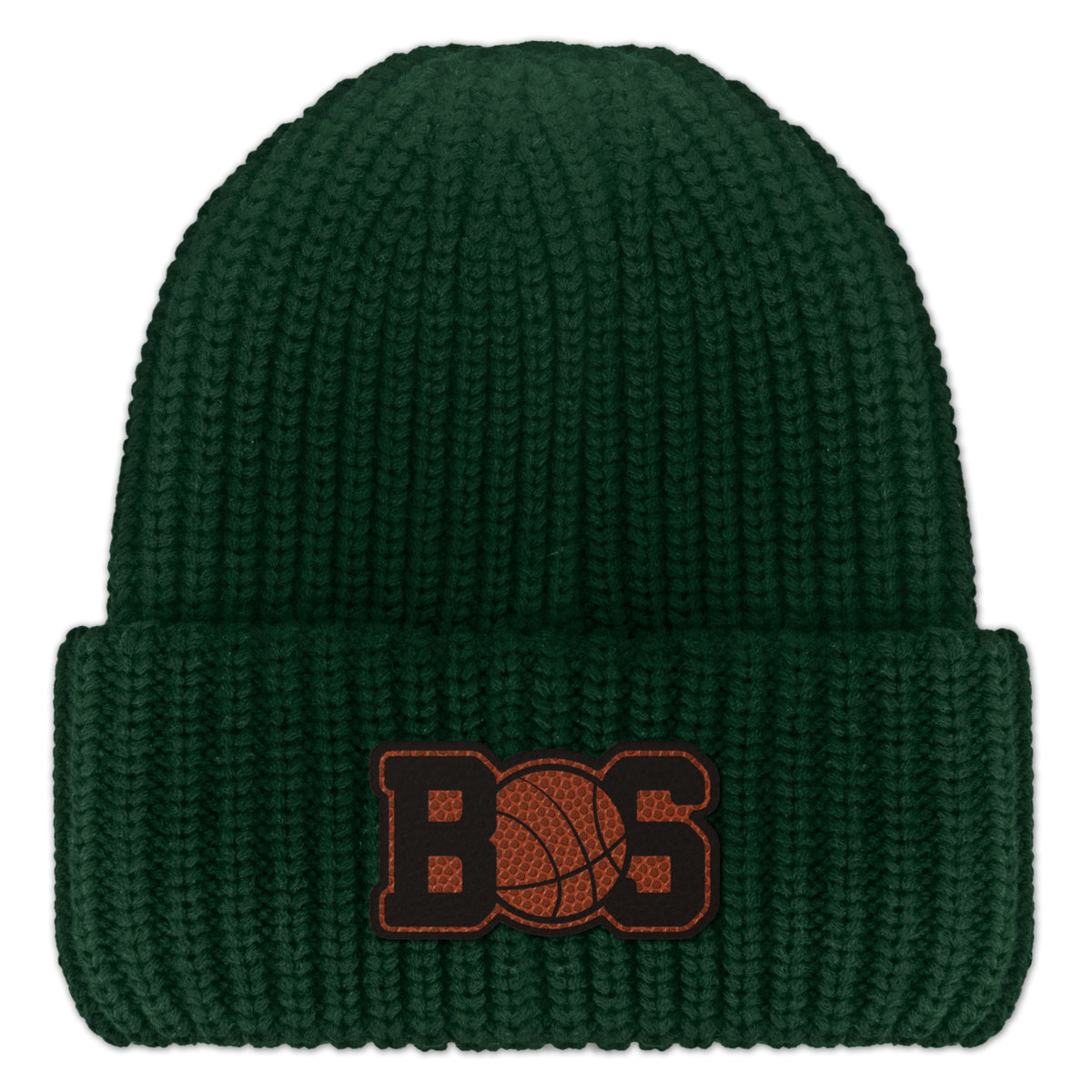 BOS Basketball Chunky Knit Winter Hat - Chowdaheadz