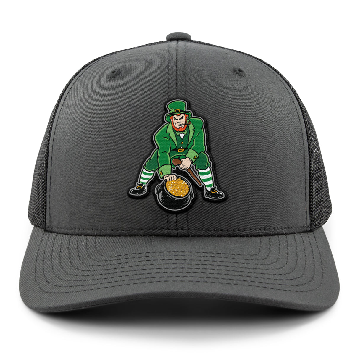 Three Point Stance Saint Pat Classic Snapback Trucker Hat - Chowdaheadz