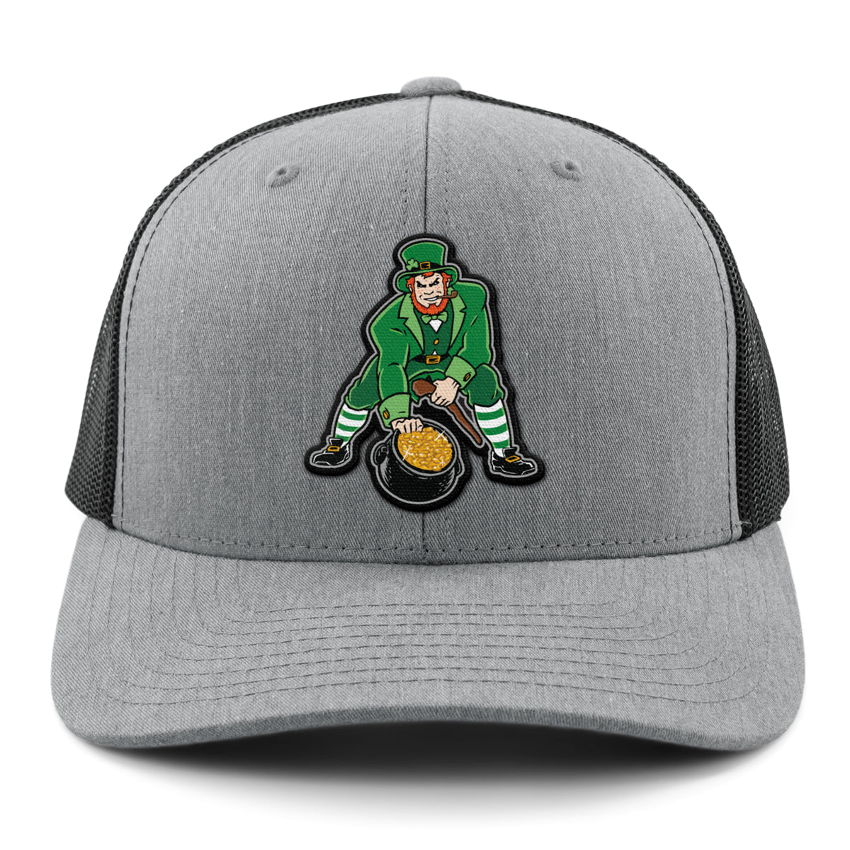 Three Point Stance Saint Pat Classic Snapback Trucker Hat - Chowdaheadz