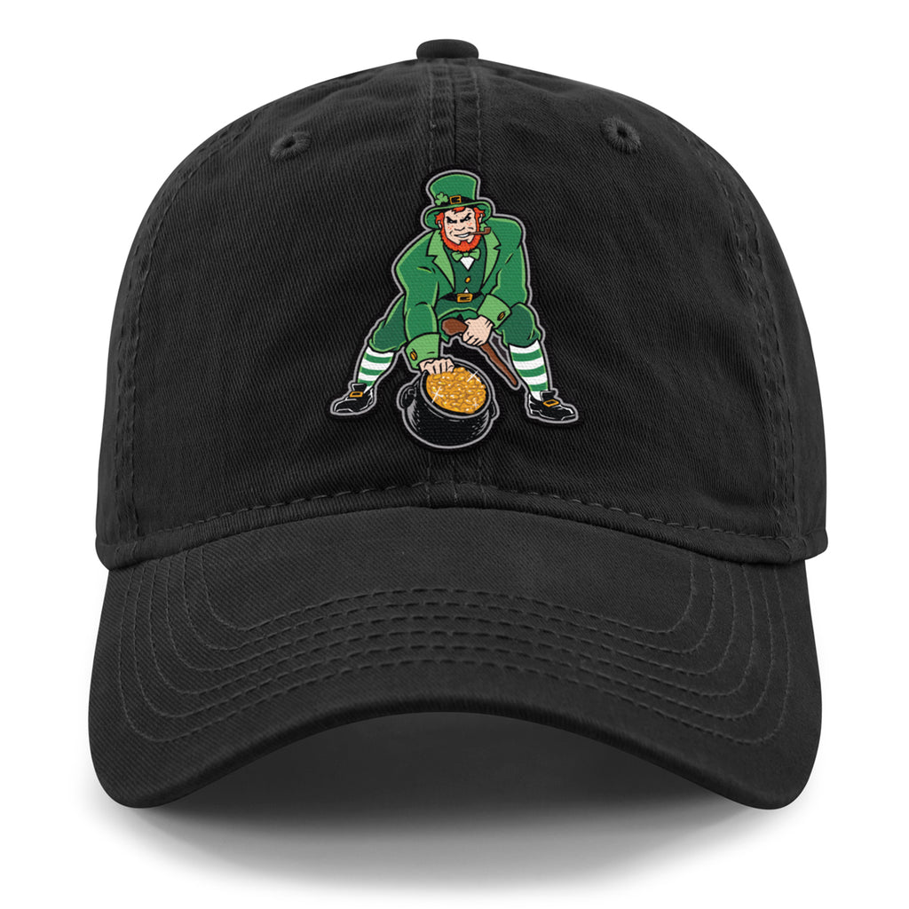 Three Point Stance Saint Pat Dad Hat - Chowdaheadz