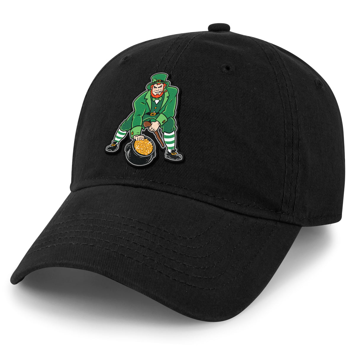 Three Point Stance Saint Pat Dad Hat - Chowdaheadz