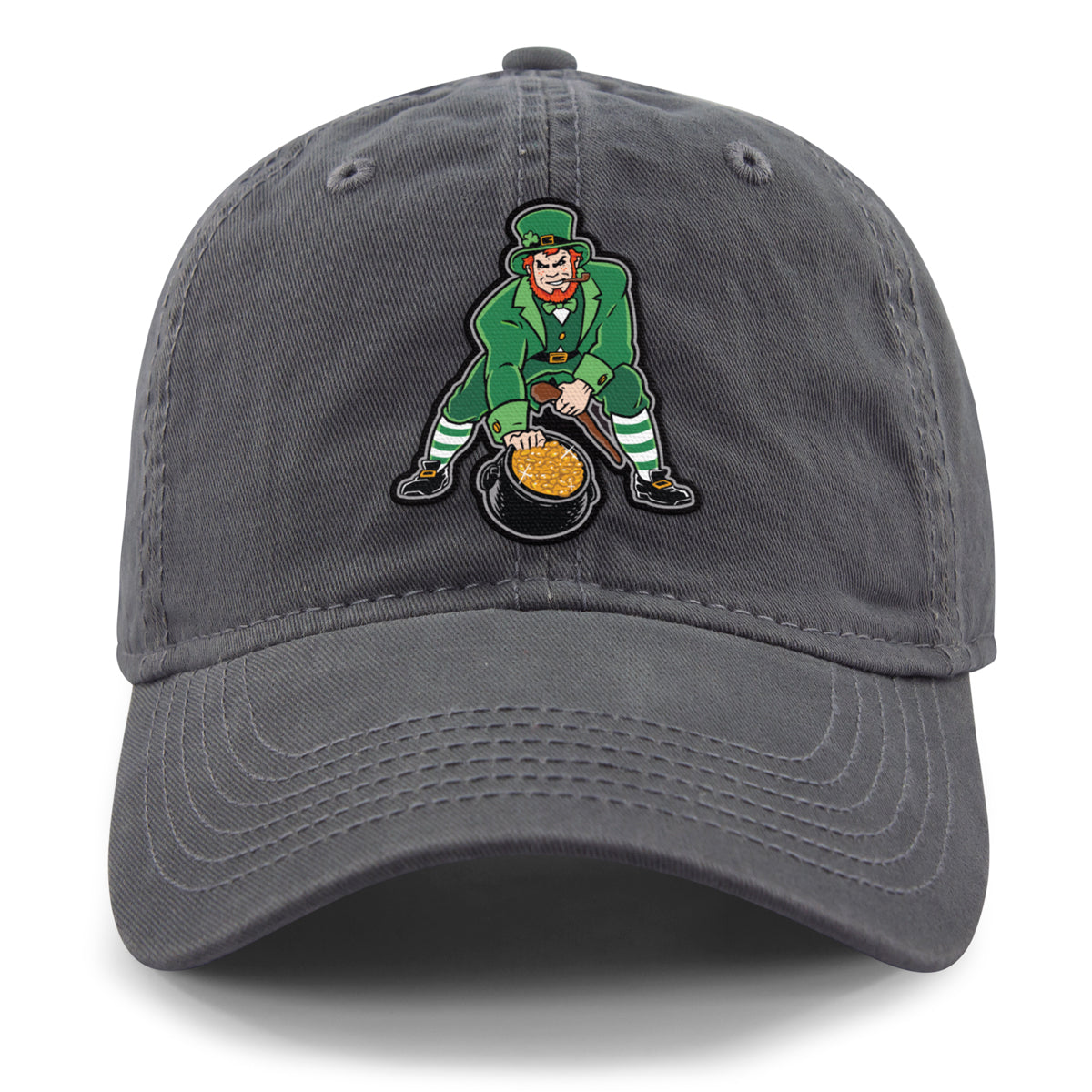 Three Point Stance Saint Pat Dad Hat - Chowdaheadz