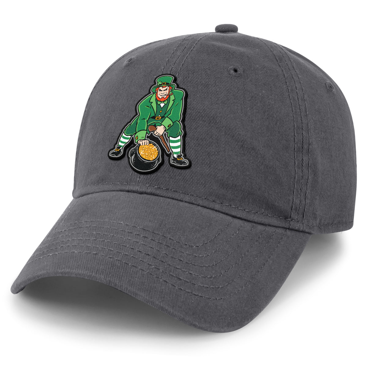 Three Point Stance Saint Pat Dad Hat - Chowdaheadz