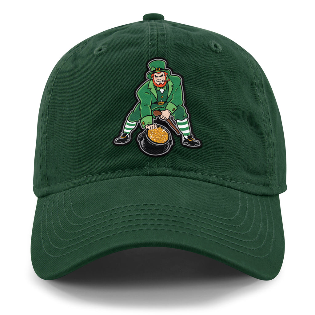 Three Point Stance Saint Pat Dad Hat - Chowdaheadz
