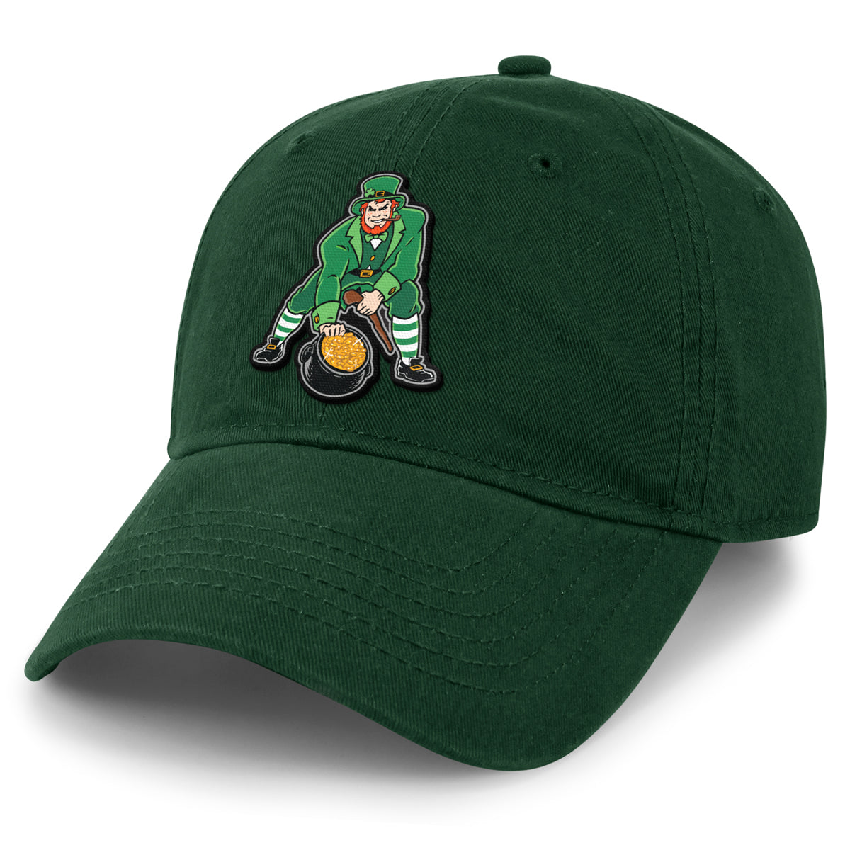 Three Point Stance Saint Pat Dad Hat - Chowdaheadz