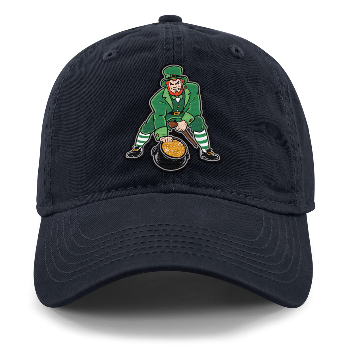 Three Point Stance Saint Pat Dad Hat - Chowdaheadz