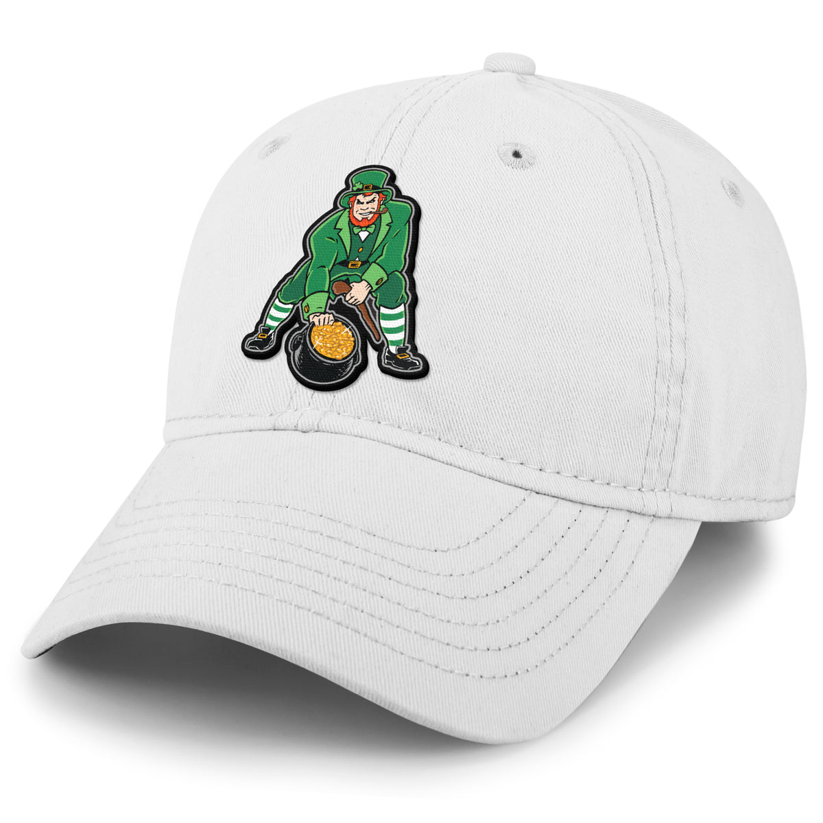 Three Point Stance Saint Pat Dad Hat - Chowdaheadz