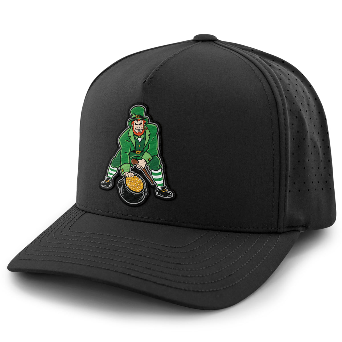 Three Point Stance Saint Pat Performance Hat - Chowdaheadz