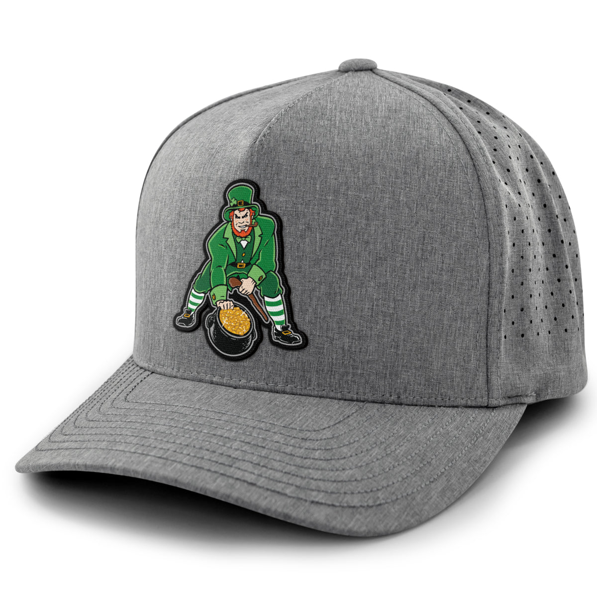 Three Point Stance Saint Pat Performance Hat - Chowdaheadz