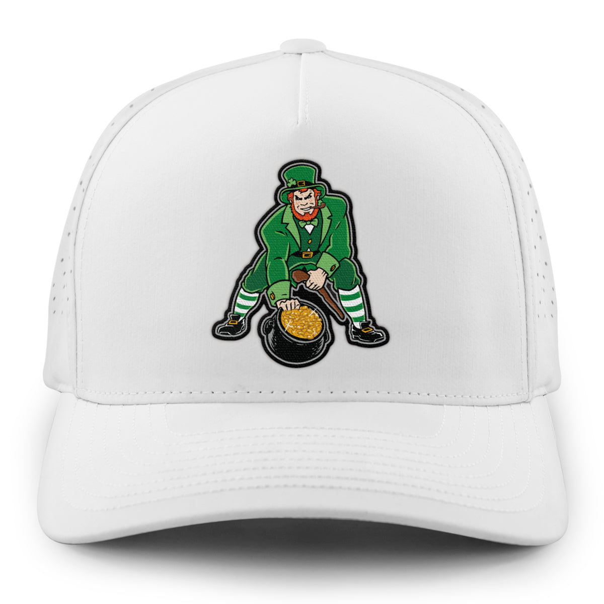 Three Point Stance Saint Pat Performance Hat - Chowdaheadz