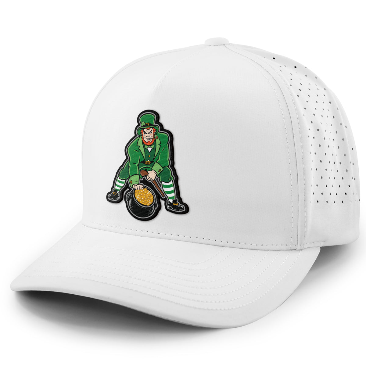Three Point Stance Saint Pat Performance Hat - Chowdaheadz