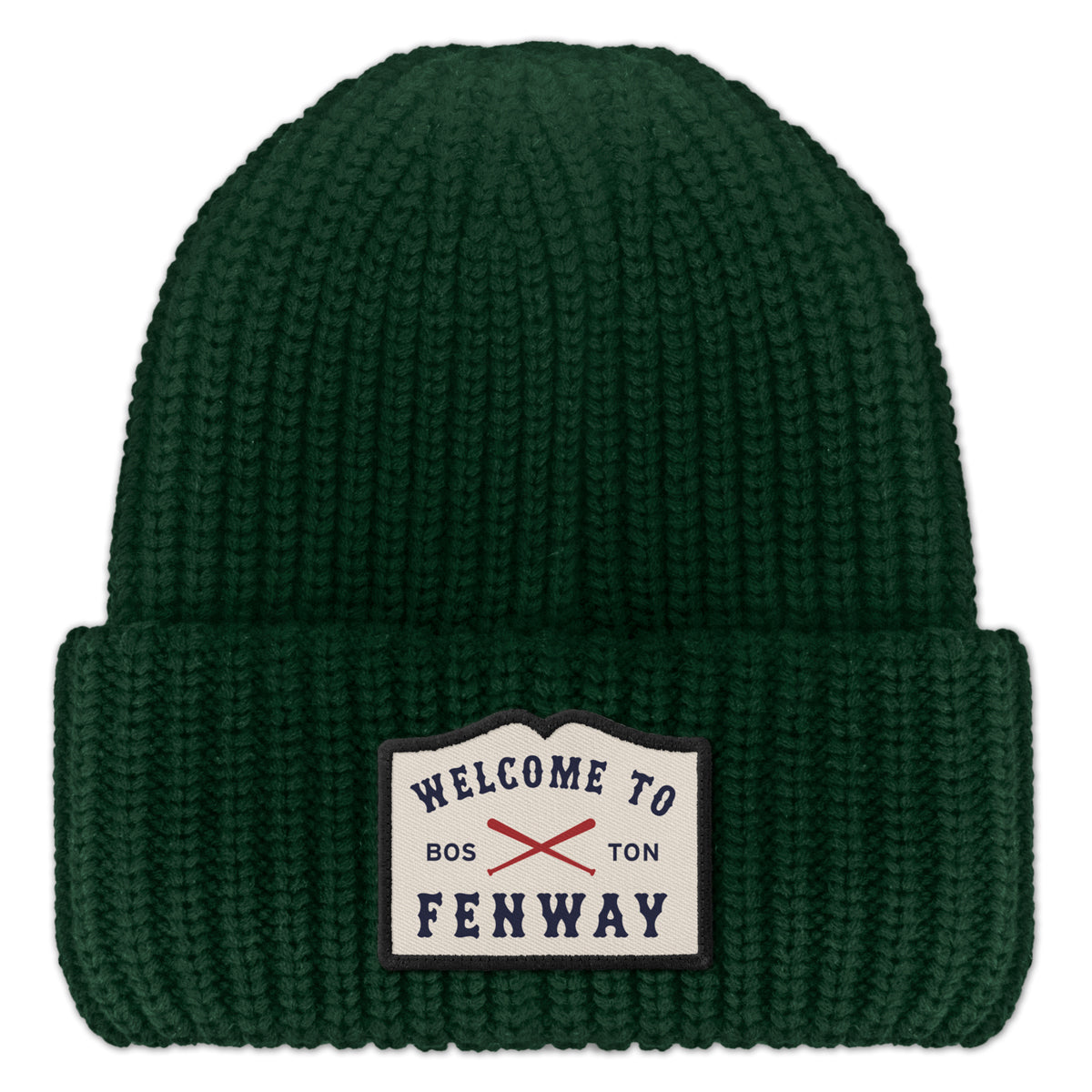 Welcome To Fenway Chunky Knit Winter Hat - Chowdaheadz
