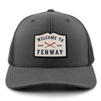 Welcome To Fenway Classic Snapback Trucker Hat