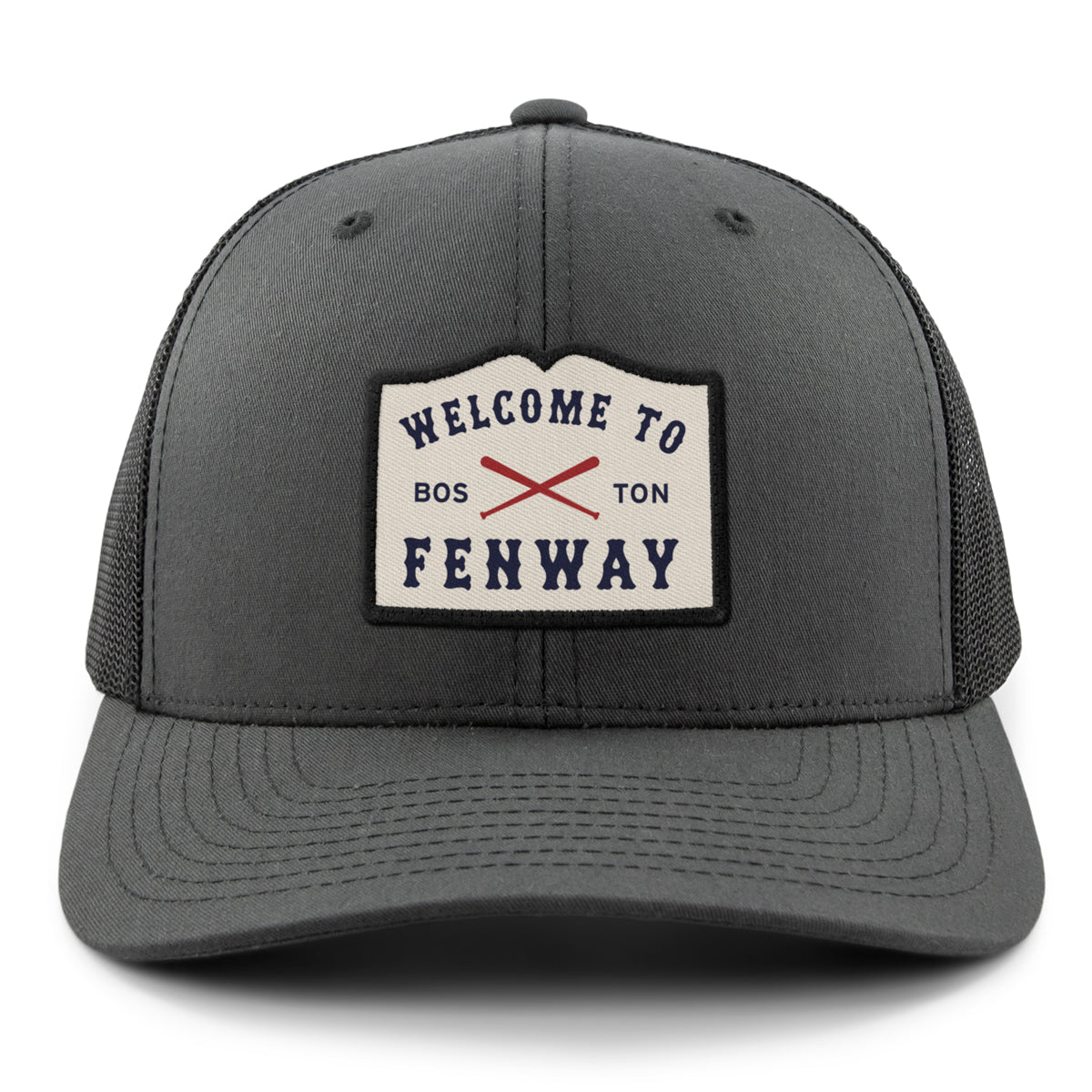 Welcome To Fenway Classic Snapback Trucker Hat