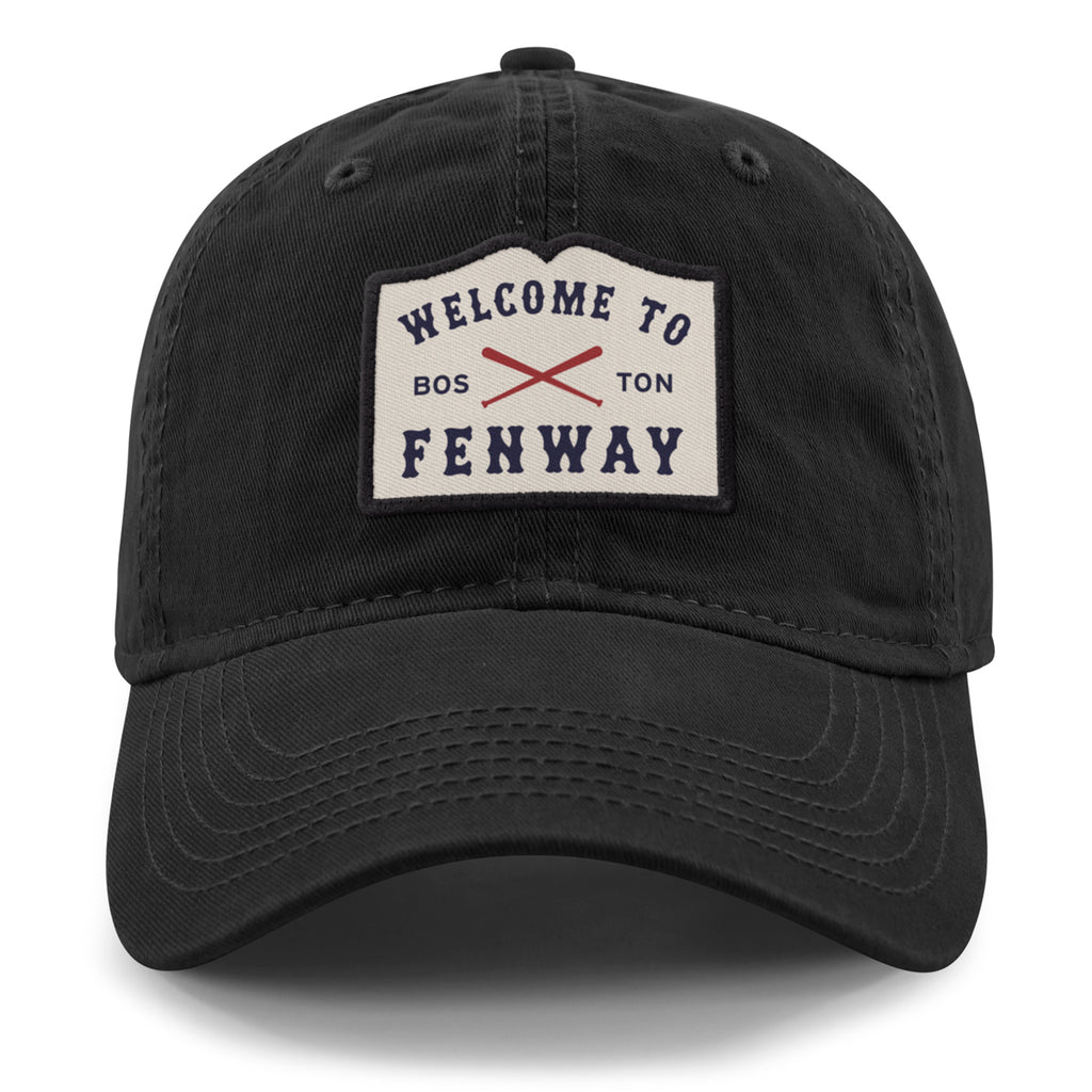 Welcome To Fenway Patch Dad Hat - Chowdaheadz