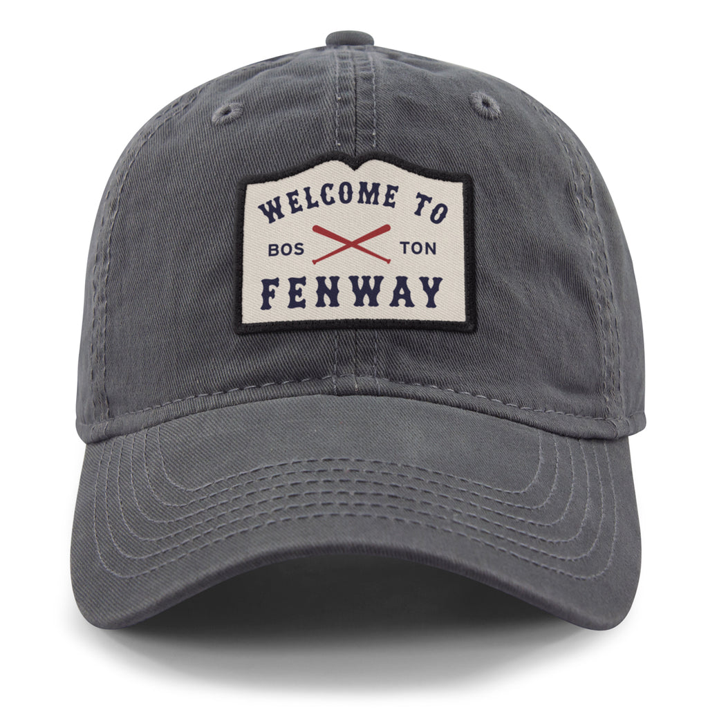 Welcome To Fenway Patch Dad Hat - Chowdaheadz