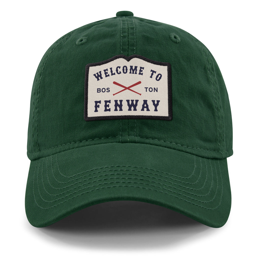 Welcome To Fenway Patch Dad Hat - Chowdaheadz