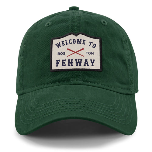 Welcome To Fenway Patch Dad Hat - Chowdaheadz