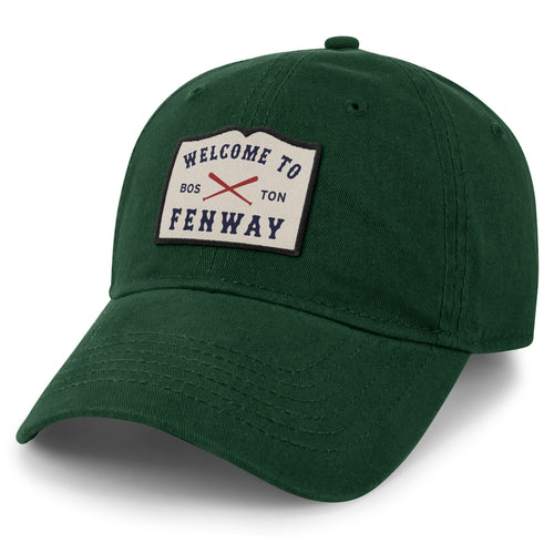 Welcome To Fenway Patch Dad Hat - Chowdaheadz