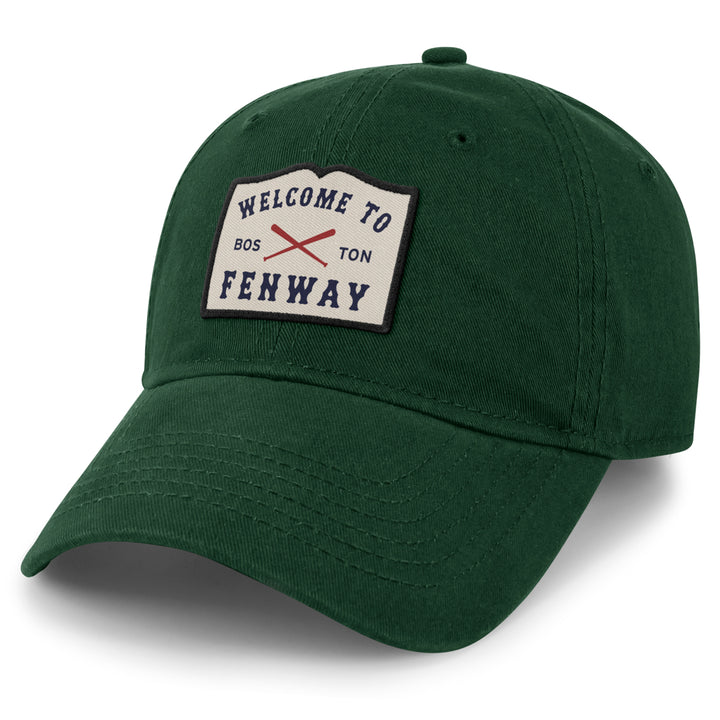 Welcome To Fenway Patch Dad Hat - Chowdaheadz