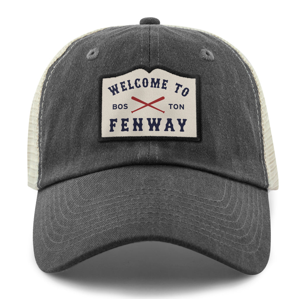 Welcome To Fenway Relaxed Trucker Hat - Chowdaheadz