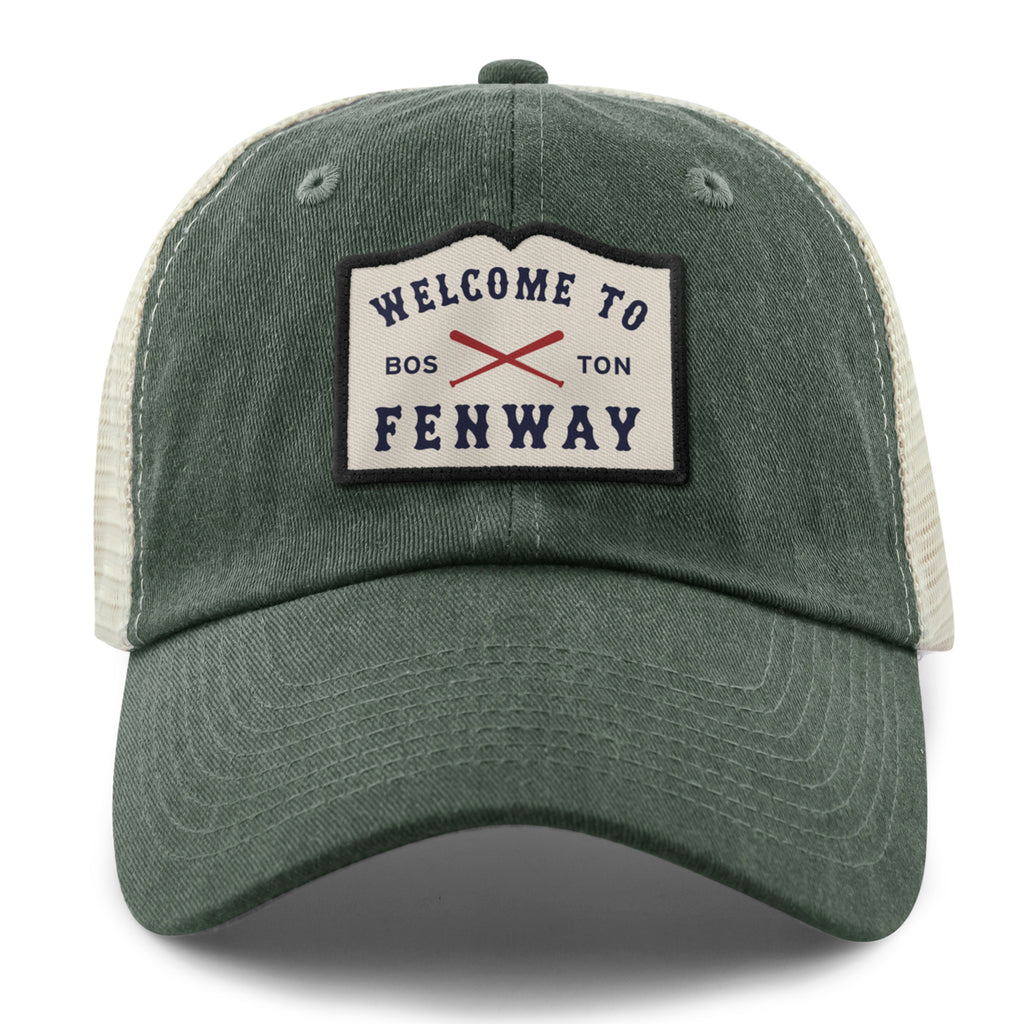 Welcome To Fenway Relaxed Trucker Hat - Chowdaheadz