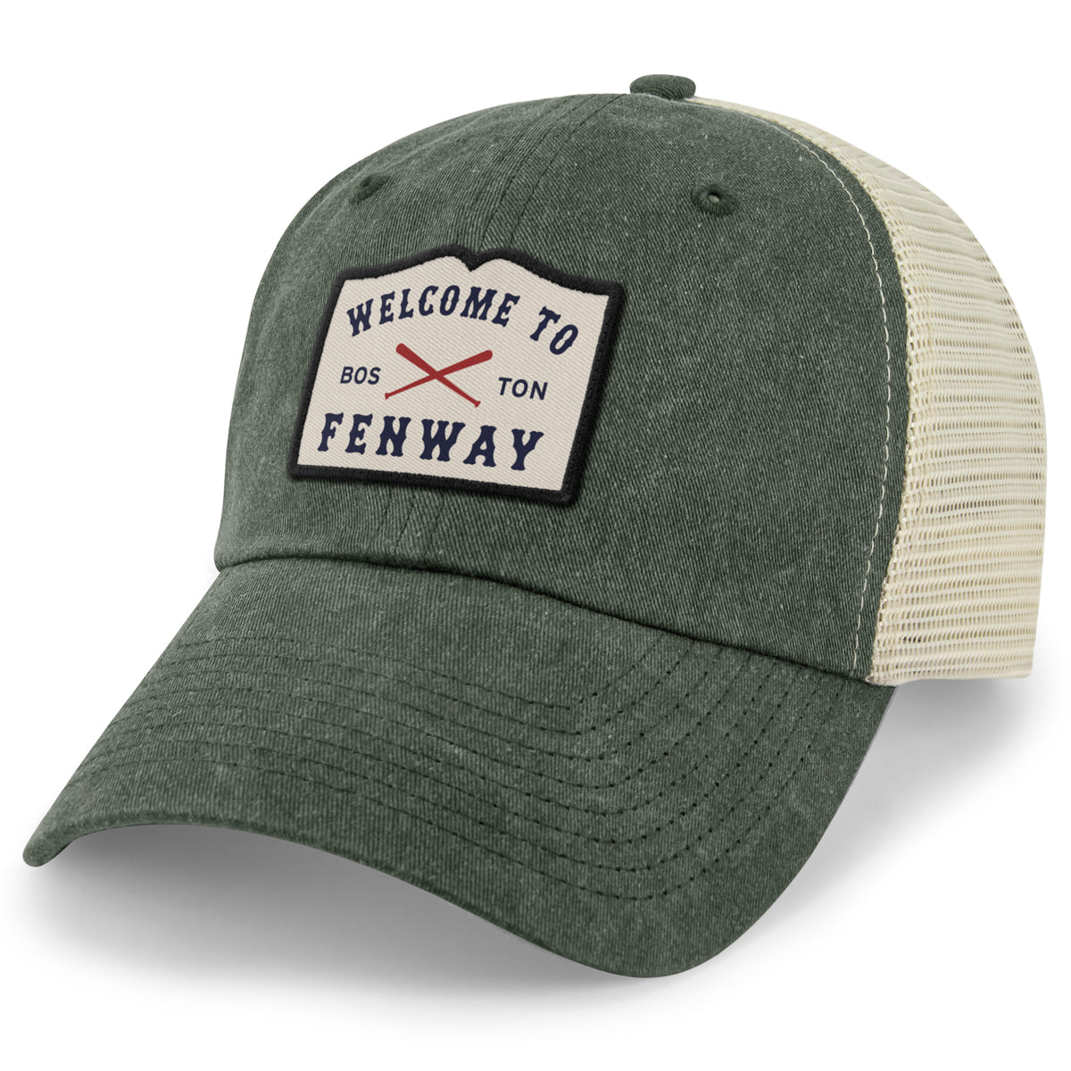 Welcome To Fenway Relaxed Trucker Hat - Chowdaheadz