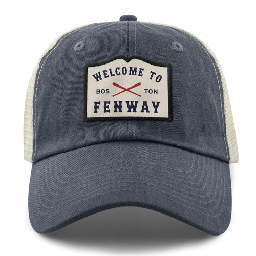 Welcome To Fenway Relaxed Trucker Hat - Chowdaheadz
