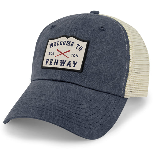 Welcome To Fenway Relaxed Trucker Hat - Chowdaheadz