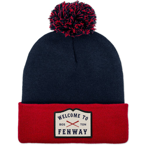 Welcome to Fenway Patch Two Tone Knit - Chowdaheadz
