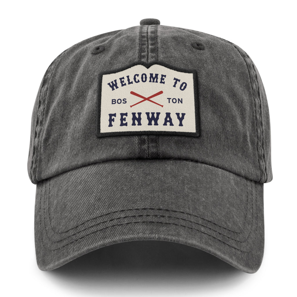 Welcome To Fenway Washed Dad Hat - Chowdaheadz