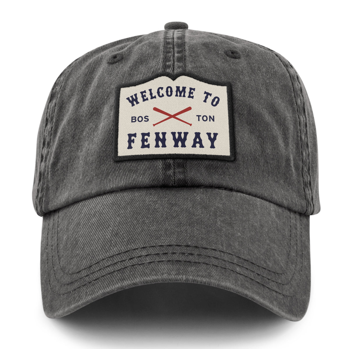 Welcome To Fenway Washed Dad Hat - Chowdaheadz