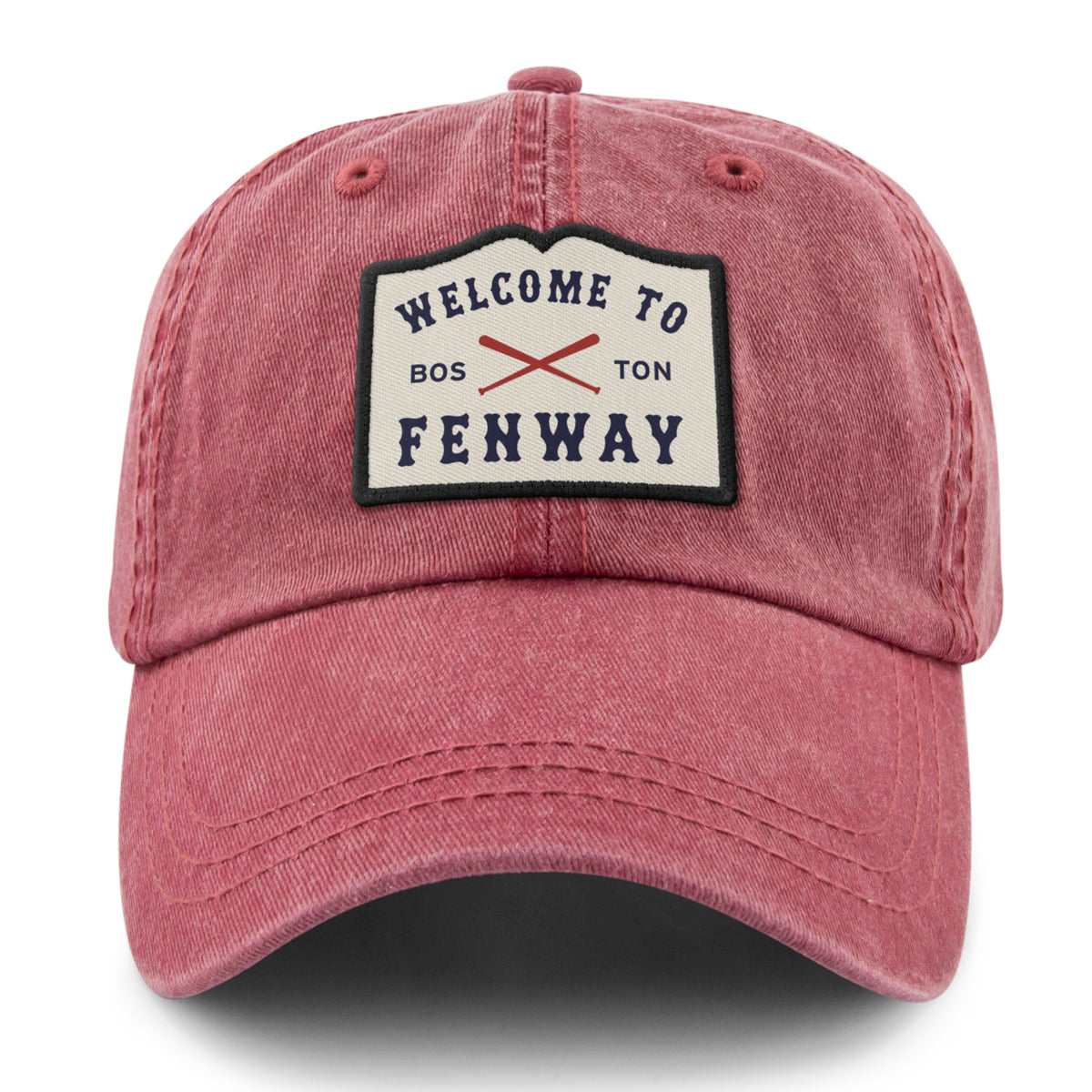 Welcome To Fenway Washed Dad Hat - Chowdaheadz